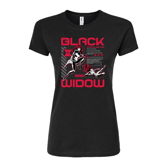 Marvel - Bw Dark Digital - Juniors Fitted Graphic T-Shirt