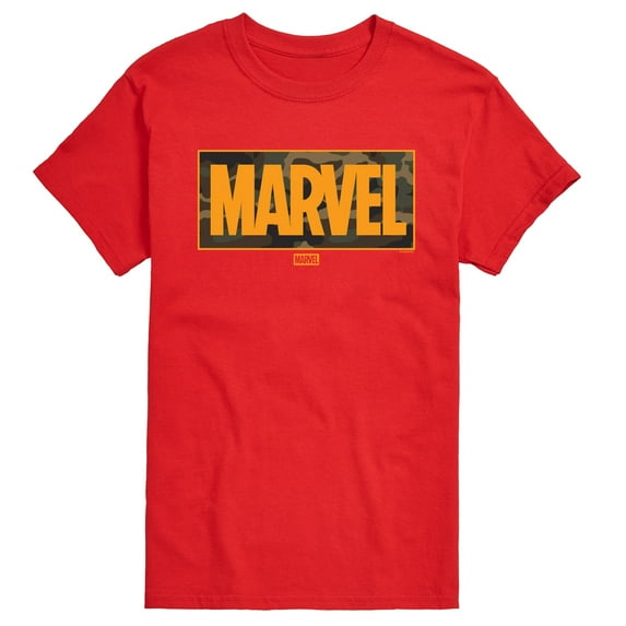 Marvel - Camo Logo - Men's Short Sleeve Graphic T-Shirt