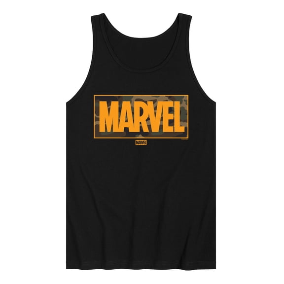 Marvel - Camo Logo - Men's Sleeveless Graphic Tank