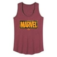 thumbnail image 1 of Marvel - Camo Logo - Women's Racerback Sleeveless Tank Top, 1 of 4