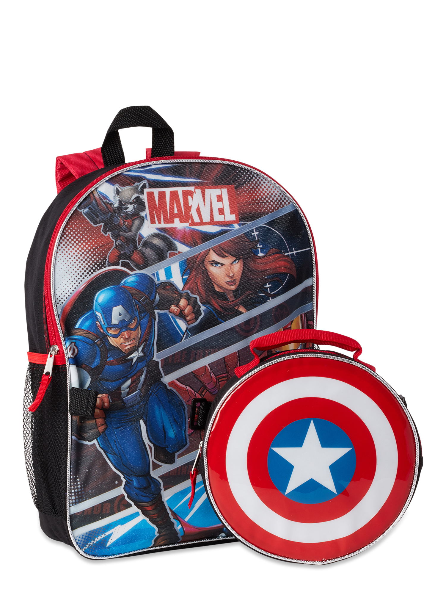 Marvel Captain America Backpack with Lunch - image 1 of 4