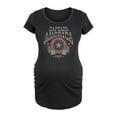 thumbnail image 1 of Marvel Captain America - Band Tee Style - Maternity Scoop Neck Graphic T-Shirt, 1 of 5