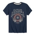 thumbnail image 1 of Marvel Captain America - Band - Toddler and Youth Short Sleeve Graphic T-shirt, 1 of 5