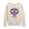 thumbnail image 1 of Marvel Captain America: Brave New World - Collegiate - Women's French Terry Pullover Sweatshirt, 1 of 5