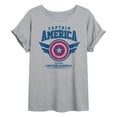 thumbnail image 1 of Marvel Captain America: Brave New World - Collegiate - Women's Oversized Tee, 1 of 5