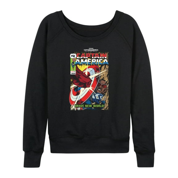 Marvel Captain America: Brave New World - Comic Book Issue 4 - Women's French Terry Pullover Sweatshirt