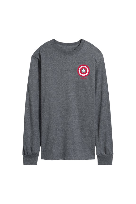 Captain America: Brave New World - Icon - Men's Long Sleeve Graphic T-Shirt