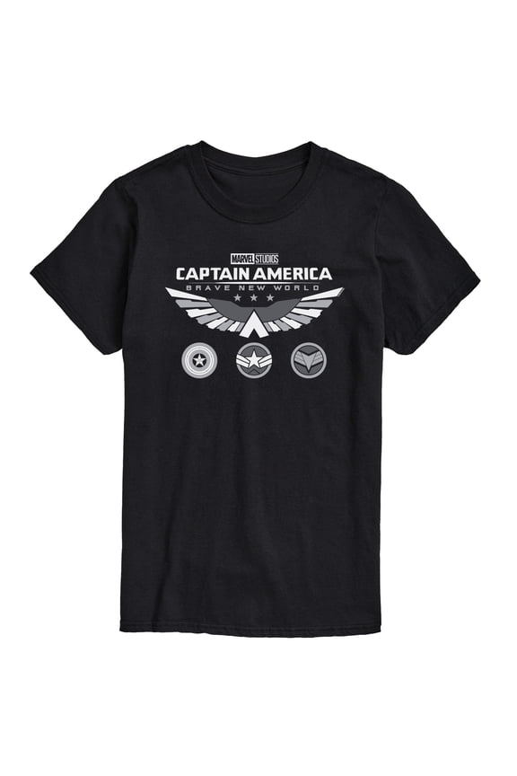 Captain America: Brave New World - Icons - Men's Short Sleeve Graphic T-Shirt