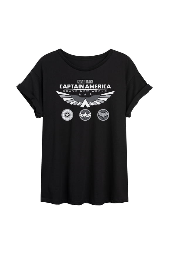 Captain America: Brave New World - Icons - Women's Oversized Tee