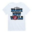 thumbnail image 1 of Marvel Captain America: Brave New World - Logo - Toddler And Youth Short Sleeve Graphic T-Shirt, 1 of 5