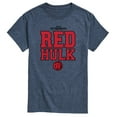 thumbnail image 1 of Marvel Captain America: Brave New World - Red Hulk Collegiate - Men's Short Sleeve Graphic T-Shirt, 1 of 5