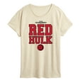 thumbnail image 1 of Marvel Captain America: Brave New World - Red Hulk Collegiate - Women's Short Sleeve Graphic T-Shirt, 1 of 5