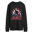 thumbnail image 1 of Marvel Captain America: Brave New World - Sam Wilson - Men's Long Sleeve Graphic T-Shirt, 1 of 5
