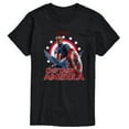 thumbnail image 1 of Marvel Captain America: Brave New World - Sam Wilson - Men's Short Sleeve Graphic T-Shirt, 1 of 5