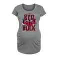 thumbnail image 1 of Marvel Captain America: Brave New World - Scribble Red Hulk - Maternity Scoop Neck Tee, 1 of 5