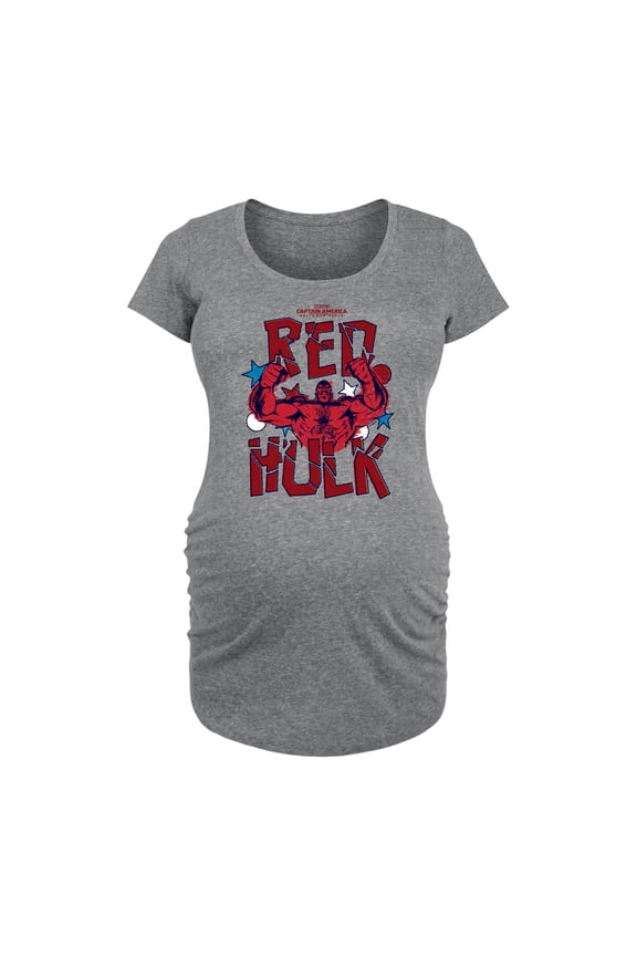 Captain America: Brave New World - Scribble Red Hulk - Maternity Scoop Neck Tee