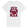 thumbnail image 1 of Marvel Captain America: Brave New World - Scribble Red Hulk - Men's Short Sleeve Graphic T-Shirt, 1 of 5