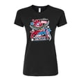 thumbnail image 1 of Marvel Captain America: Brave New World - Sticker Pack - Juniors Fitted Tee, 1 of 5