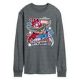 thumbnail image 1 of Marvel Captain America: Brave New World - Sticker Style - Men's Long Sleeve Graphic T-Shirt, 1 of 5