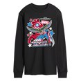 thumbnail image 1 of Marvel Captain America: Brave New World - Sticker Style - Men's Long Sleeve Graphic T-Shirt, 1 of 5