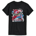thumbnail image 1 of Marvel Captain America: Brave New World - Sticker Style - Men's Short Sleeve Graphic T-Shirt, 1 of 5