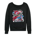 thumbnail image 1 of Marvel Captain America: Brave New World - Sticker Style - Women's French Terry Pullover Sweatshirt, 1 of 5