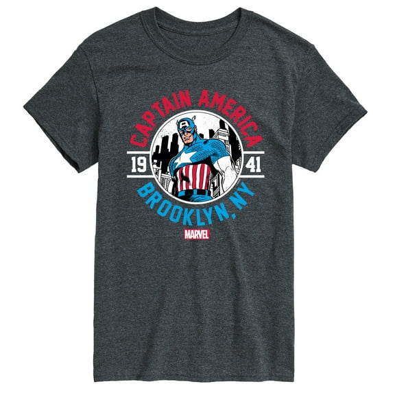 Marvel Captain America - Brooklyn - Men's Short Sleeve Graphic Tee