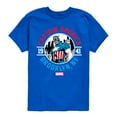 thumbnail image 1 of Marvel Captain America - Brooklyn - Toddler and Youth Short Sleeve Graphic T-shirt, 1 of 5