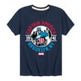 thumbnail image 1 of Marvel Captain America - Brooklyn - Toddler and Youth Short Sleeve Graphic T-shirt, 1 of 5