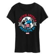 thumbnail image 1 of Marvel Captain America - Brooklyn - Women's Short Sleeve Graphic T-Shirt, 1 of 5