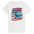 thumbnail image 1 of Marvel - Captain America Burst - Men's Short Sleeve Graphic T-Shirt, 1 of 4