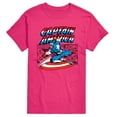 thumbnail image 1 of Marvel - Captain America Burst - Men's Short Sleeve Graphic T-Shirt, 1 of 3