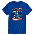 thumbnail image 1 of Marvel - Captain America Burst - Men's Short Sleeve Graphic T-Shirt, 1 of 4