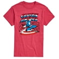 thumbnail image 1 of Marvel - Captain America Burst - Men's Short Sleeve Graphic T-Shirt, 1 of 4