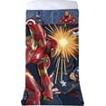 thumbnail image 1 of Marvel Captain America Civil War All-In-One Blanket  Sheet Reversible 60" X 80", 1 of 6