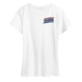 thumbnail image 1 of Marvel Captain America - Comic Book Super Soldier - Women's Short Sleeve Graphic T-Shirt, 1 of 5