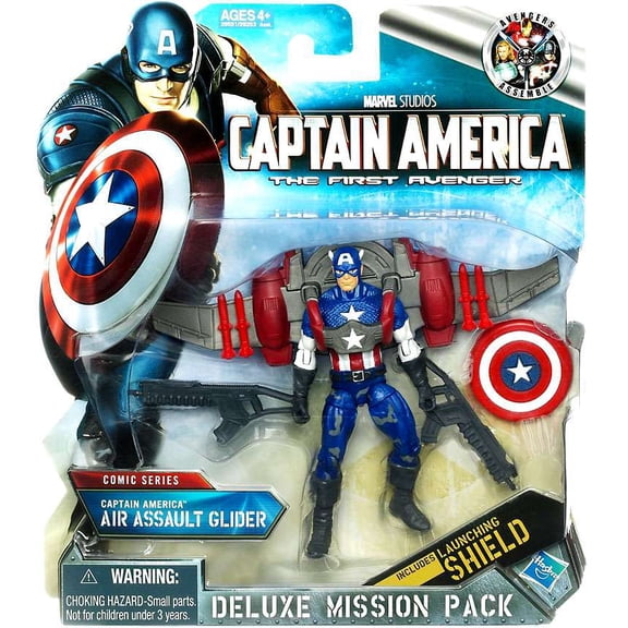 Captain America Action Figure Air Assault Glider The First Avenger