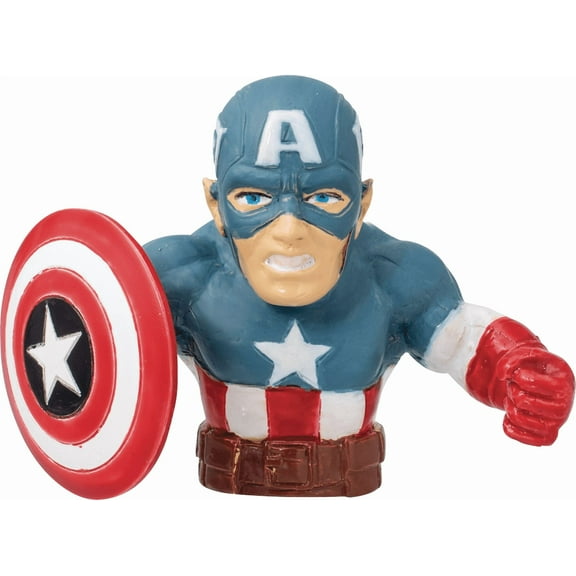Monogram International Marvel Captain America Finger Fighter Action Figure