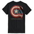 thumbnail image 1 of Marvel - Captain America Flag Pastel - Men's Short Sleeve Graphic T-Shirt, 1 of 4