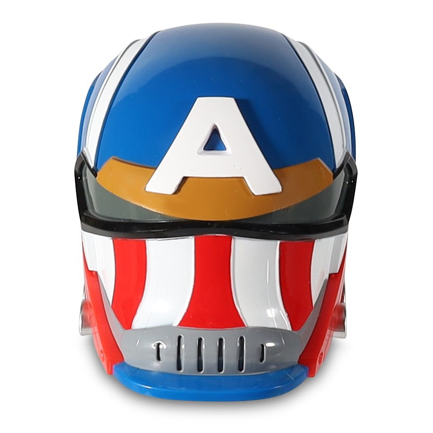 captain america motorcycle helmet for sale Patriotic 3/4 Shell The Daytona Retro Captain America Stealth helmet is a full AXOR Street Marvel CAPTAIN AMERICA