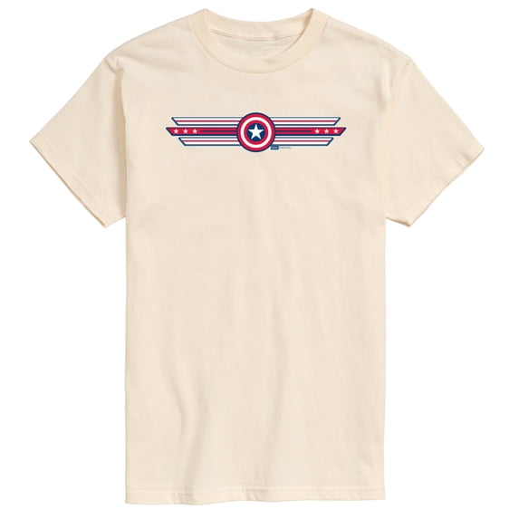 Marvel - Captain America Horizontal - Men's Short Sleeve Tee