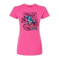 thumbnail image 1 of Marvel - Captain America Super Hero Jump - Juniors Fitted Short Sleeve Graphic T-Shirt, 1 of 4