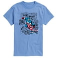 thumbnail image 1 of Marvel - Captain America Jump - Men's Short Sleeve Graphic T-Shirt, 1 of 4