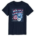 thumbnail image 1 of Marvel Captain America - Katakana - Men's Short Sleeve Graphic Tee, 1 of 5
