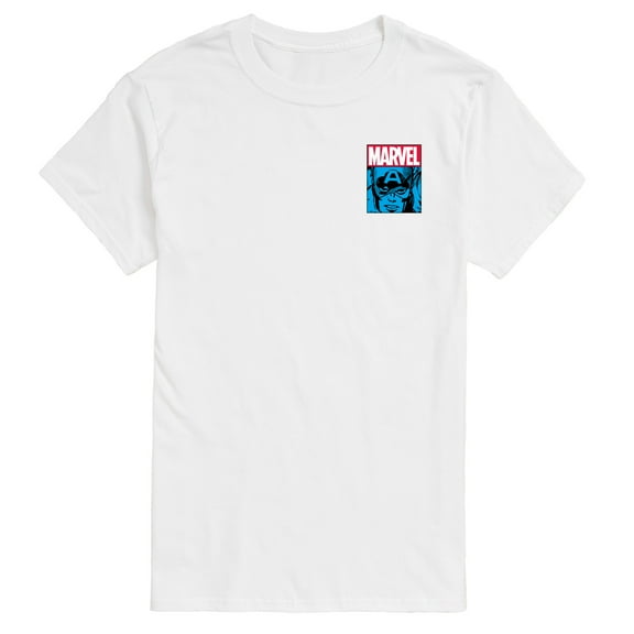 Marvel Captain America - Living Legend - Men's Short Sleeve Graphic Tee