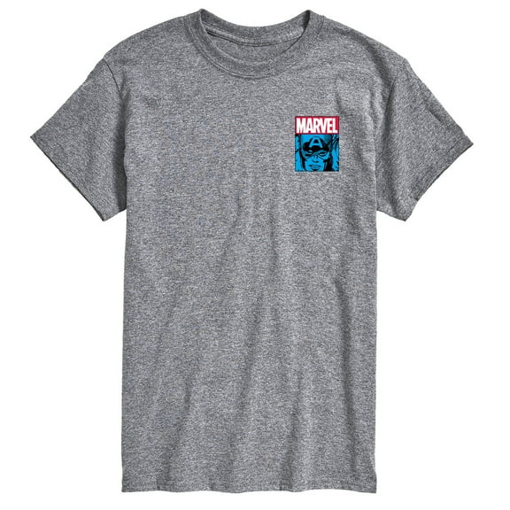 Marvel Captain America - Living Legend - Men's Short Sleeve Graphic Tee