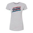 thumbnail image 1 of Marvel Captain America - Logo - Juniors Fitted Graphic T-Shirt, 1 of 4