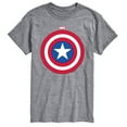 thumbnail image 1 of Marvel Captain America - Logo Shield - Men's Short Sleeve Graphic Tee, 1 of 5