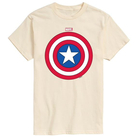 Marvel Captain America - Logo Shield - Men's Short Sleeve Graphic Tee