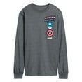 thumbnail image 1 of Marvel Captain America - Logo Stack - Men's Long Sleeve Graphic Tee, 1 of 5